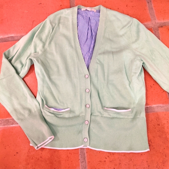 Pull Garçon Brooks Brothers En Coton Supima - Bleu Marine Et Corail - Taille S - Neuf